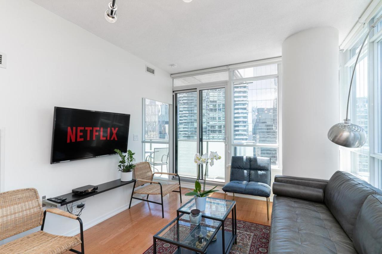 Beautiful Modern Toronto Luxurious Scotiabank Arena Apart otel Dış mekan fotoğraf